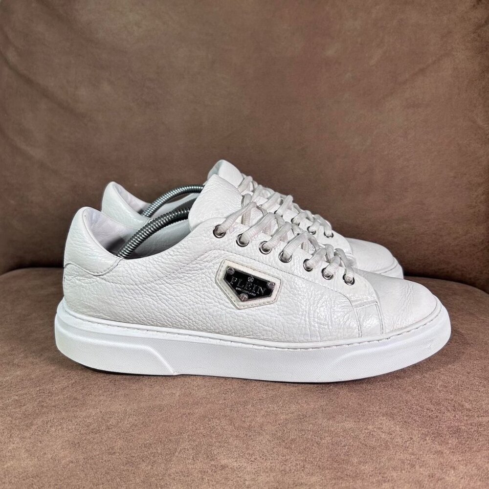 Philipp Phein Low-Top Leather Sneakers  Size 10.5US...